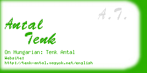 antal tenk business card
